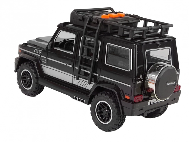 Friction-Powered Off-Road Toy Car with Lights and Sounds