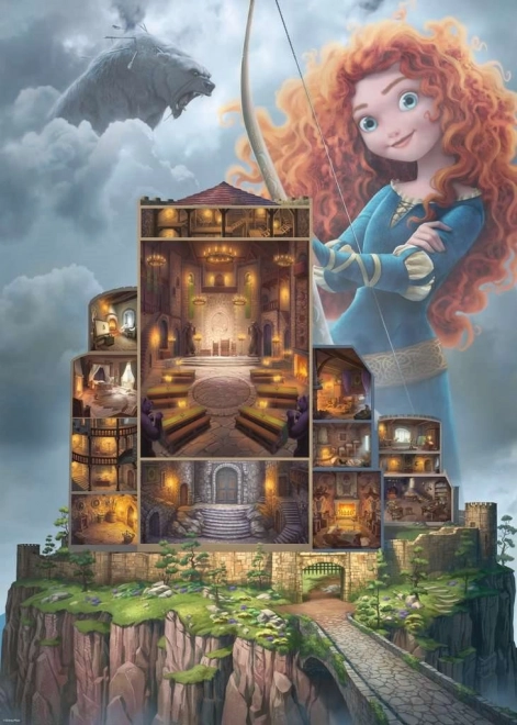 Ravensburger Disn. Castles Merida Puzzle