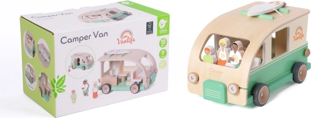 Inserto in legno Camper