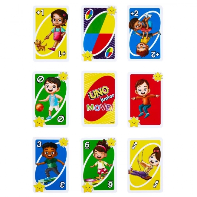 Uno Junior Move Card Game