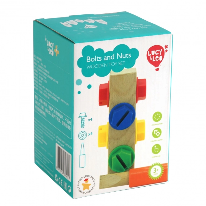 Lucy & Leo Screw and Nut Play Set