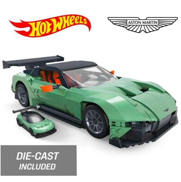 Mega Hot Wheels Aston Martin Vulcan Construction Set