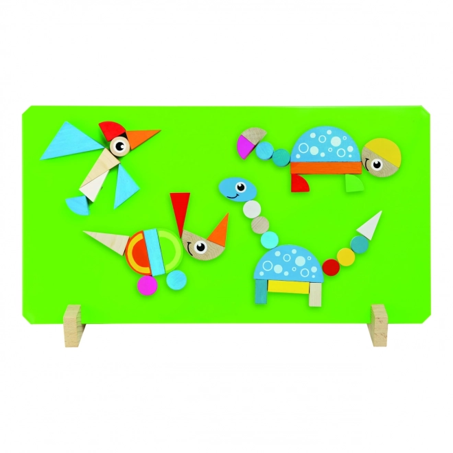 Magnetic Puzzle Dinosaurs