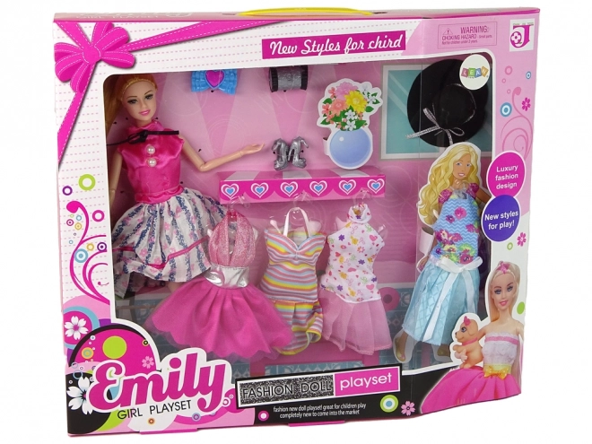 Emily Doll with Interchangeable Accessories