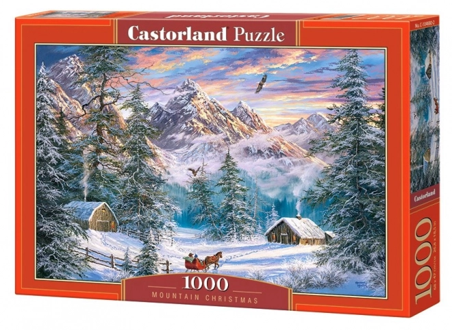 Castorland Christmas in the Mountains Puzzle 1000 Pieces