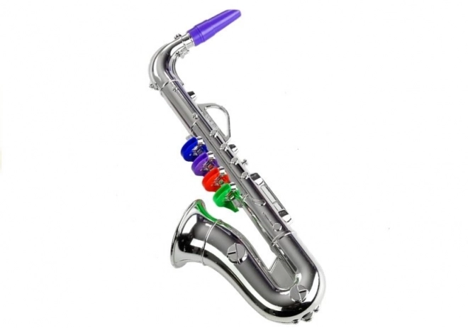 Children's Silver Saxophone Toy