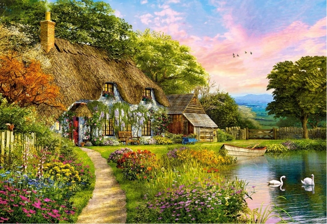 Countryside Cottage 1500 Piece Puzzle