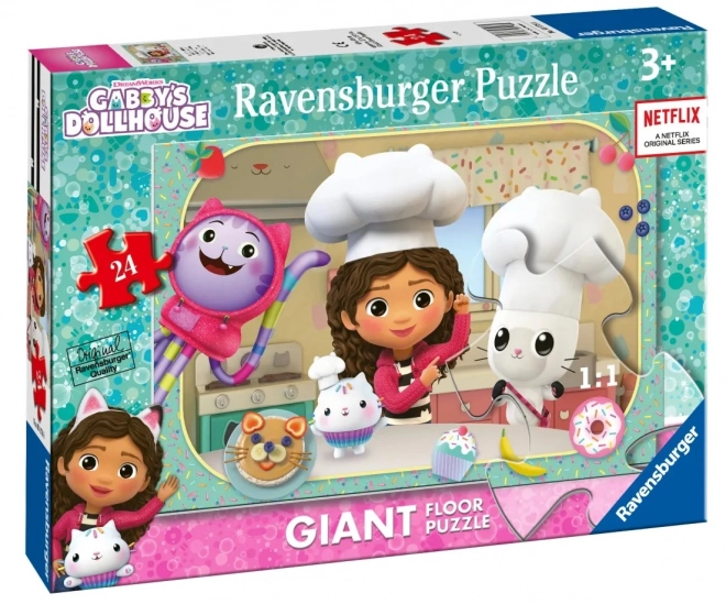 Gabi's Dollhouse Giant 24-Piece Puzzle