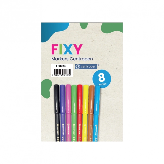 Set of 8 Multicolor Markers