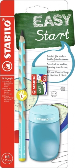 Stabilo Easygraph School Set for Left-Handers Blue