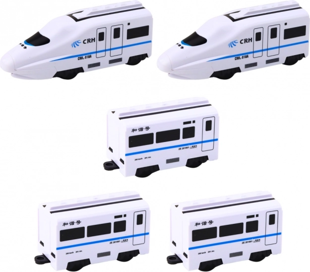 Interactive Train 62 cm with Carriages, Sounds and Lights