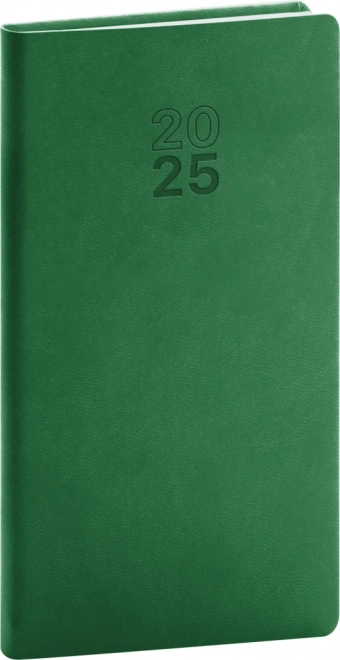 Pocket Diary Aprint 2025 in Green