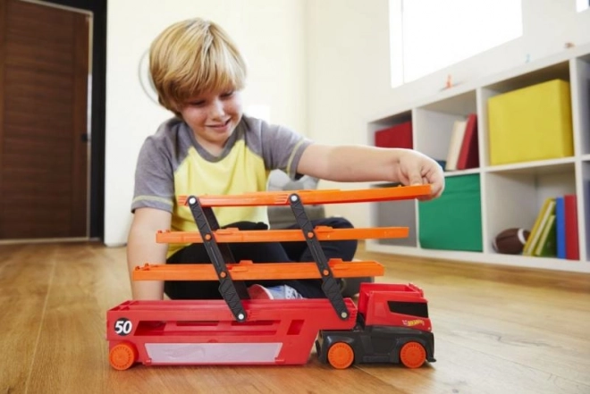 Mega Transportér Hot Wheels 50. výročie