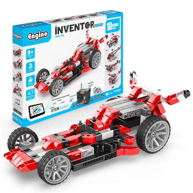 Engino Inventor Mechanics Race Car Set