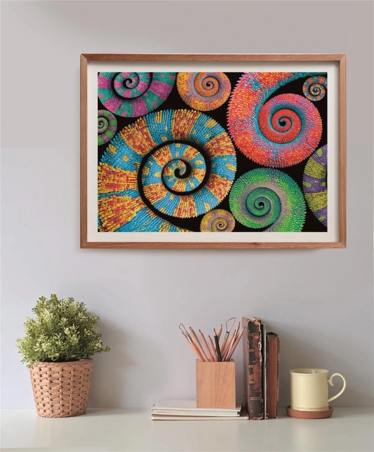 Compact Spiral Puzzle 500 Pieces by Clementoni