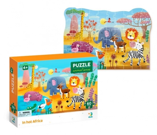 African Safari Puzzle for Kids