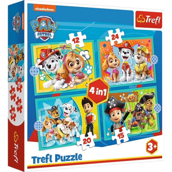 Cheerful PAW Patrol Team Puzzle Set