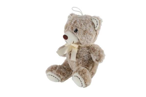 Plush Teddy Bear with Bow