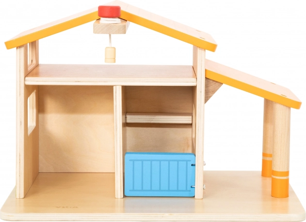 VIGA Wooden Farm with House and Tractor
