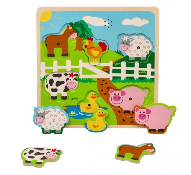 Farm Animal Sound Puzzle