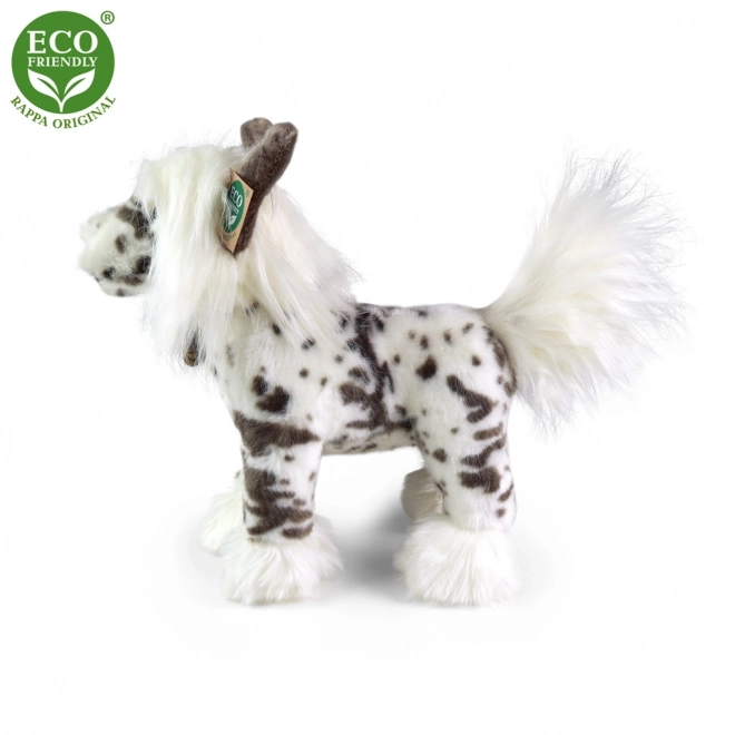 Rappa Plush Chinese Crested Dog 25 cm Eco-friendly Toy