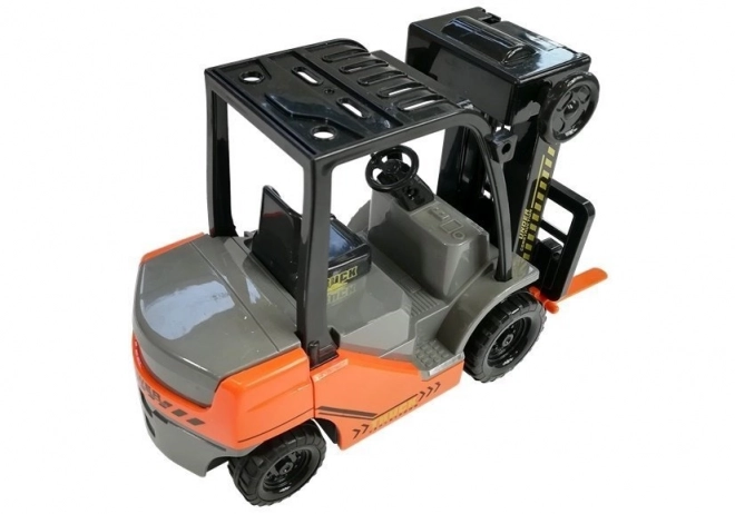 Forklift Toy with Pallet and Boxes