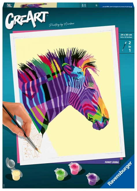 Creative Zebra Painting Set