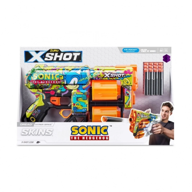 x-shot blaster skins dread sonic the hedgehog