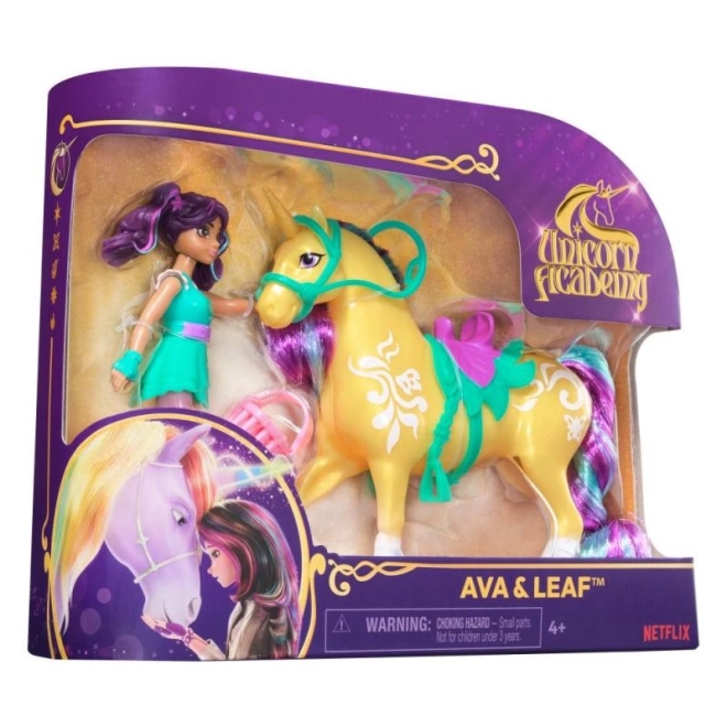 Unicorn Academy Ava and Leaf Figures