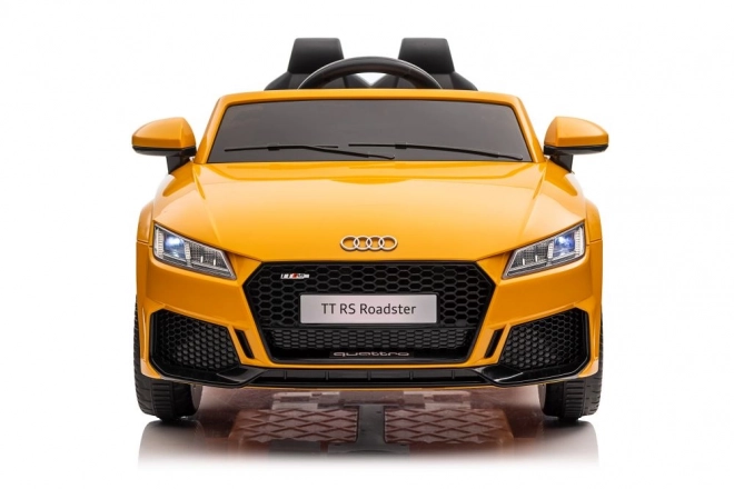 Electric Ride-On Car Audi TT RS Yellow