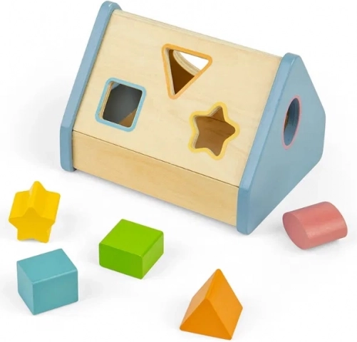 Bigjigs Toys formaillesztő házikó