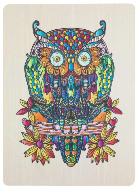 Animal and Object Shaped Owl Puzzle