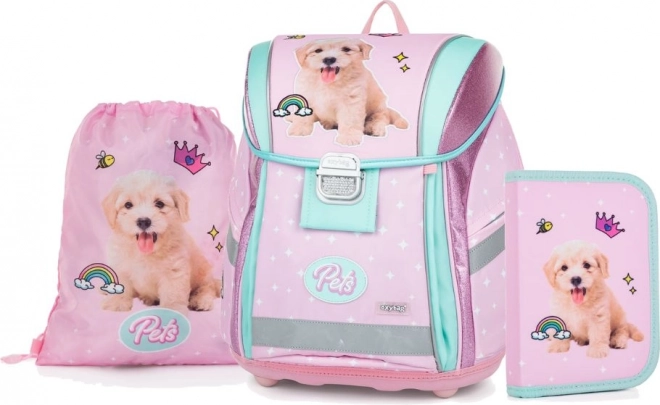 School Set 3-Piece Premium Light Pets