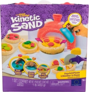 Kinetic Sand Pizza Making