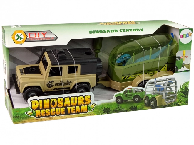 Off-Road DIY Dinosaur Transporter Vehicle