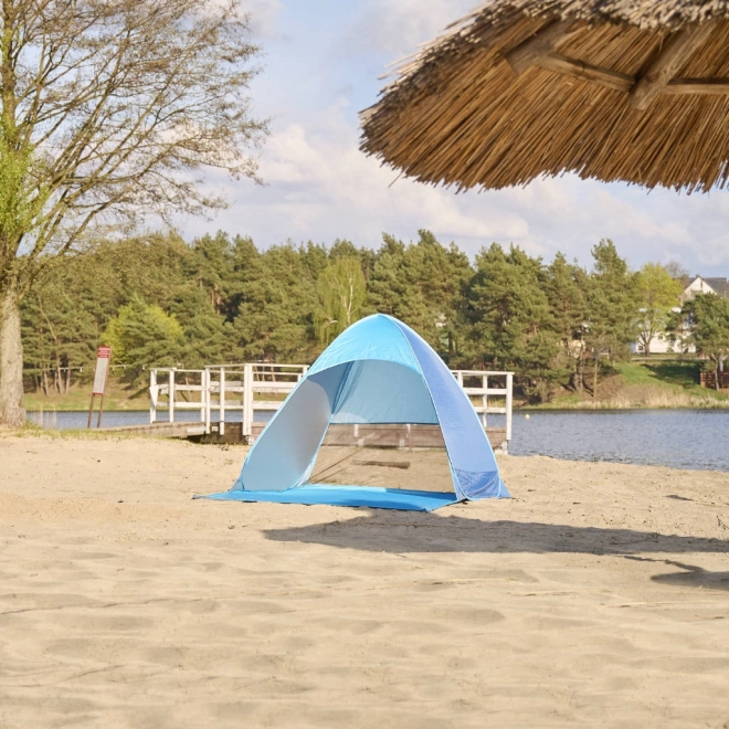 Tenda da spiaggia autoportante blu