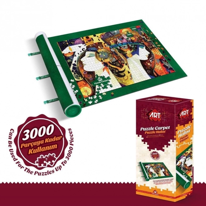 Art Puzzle Roll-Up Mat for Puzzles up to 3000 Pieces