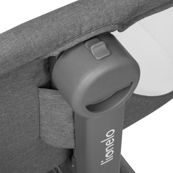 Leonie Plus Gray Crib with Rocking Function