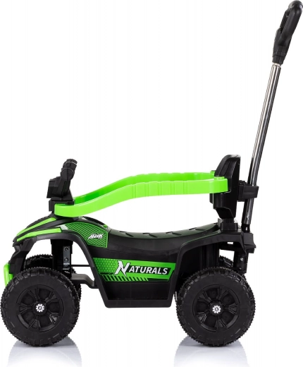 Safety bar and footrests for stability