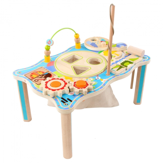 Wooden Jungle Expedition Activity Table