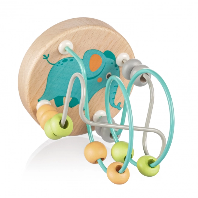 Wooden Activity Toy Elephant