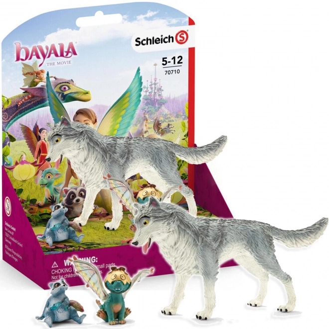 Schleich Lykos Nugur and Piuh Figures Set Bayala