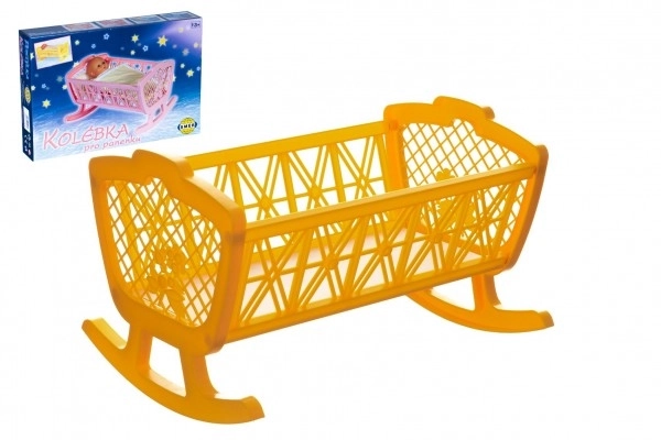 Plastic Doll Cradle