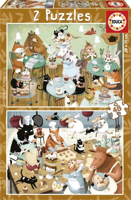 Educa Woodland Tales Puzzle Set