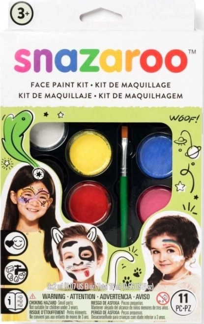 Snazaroo Face Paint Set Rainbow 8 Colors