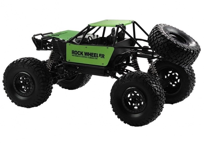 Remote Control Monster Truck with Suspension Green