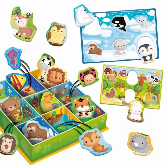 Montessori Happy Animals Box