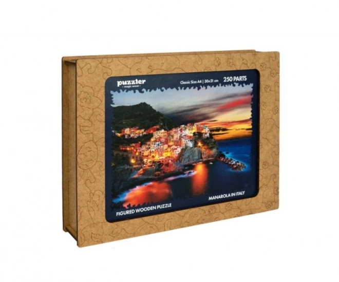 Wooden Puzzle Manarola Italy 250 Pieces