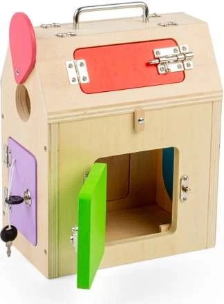 Bigjigs Toys Activity Board House for Children