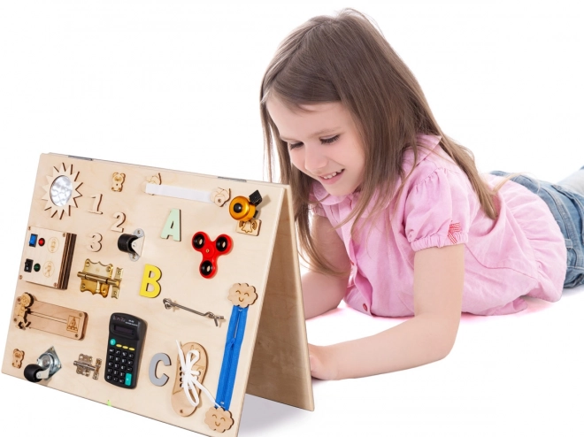 Wooden Sensory Activity Board